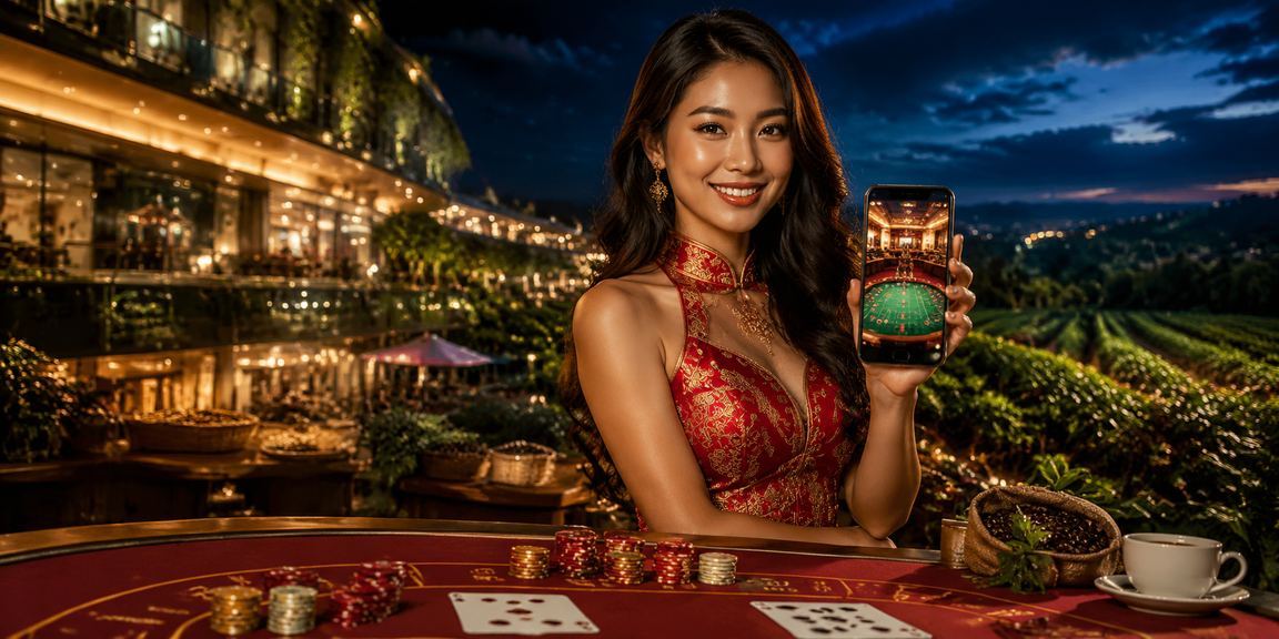 Không gian giải trí casino neon tại Mũi Né – trải nghiệm đêm sôi động